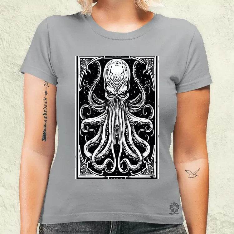 Cthulhu tarot v3 női póló