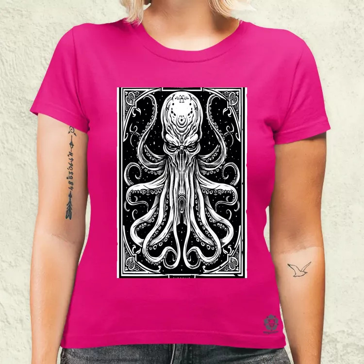 Cthulhu tarot v3 női póló