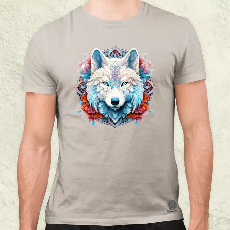 Farkas mandala fantázia v1 férfi póló