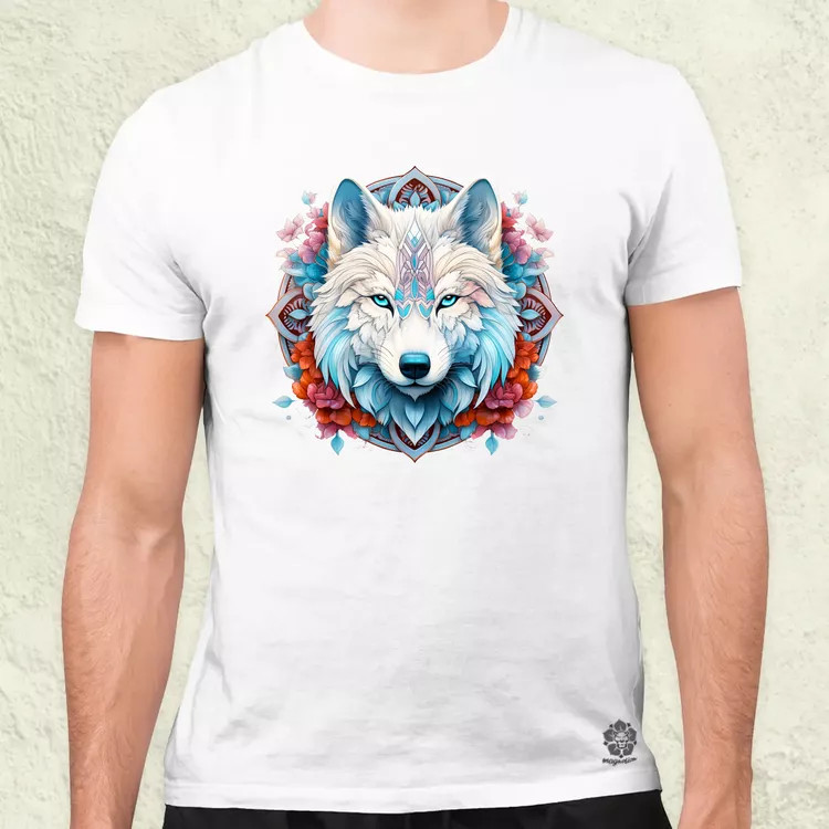Farkas mandala fantázia v1 férfi póló
