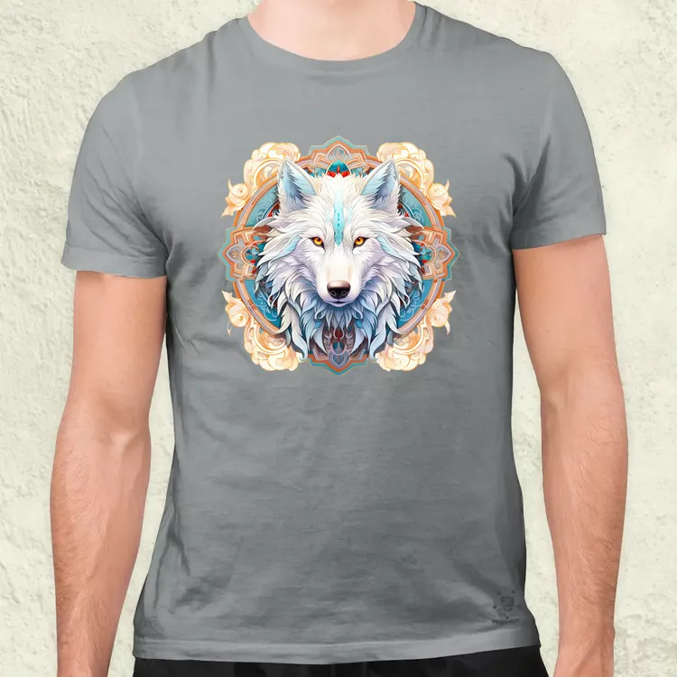 Farkas mandala fantázia v2 férfi póló