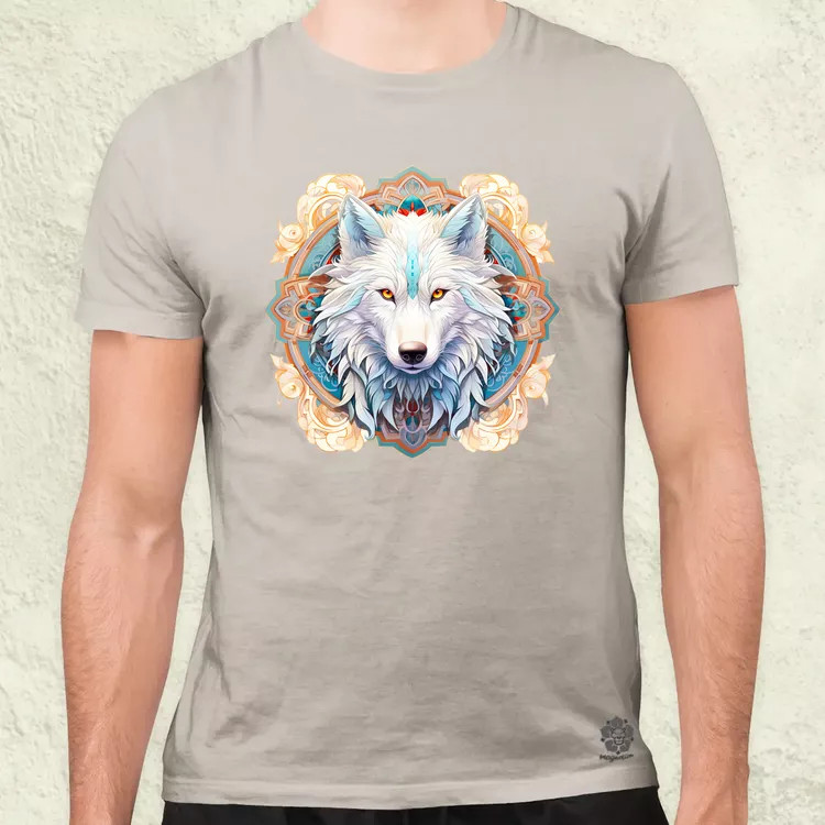 Farkas mandala fantázia v2 férfi póló