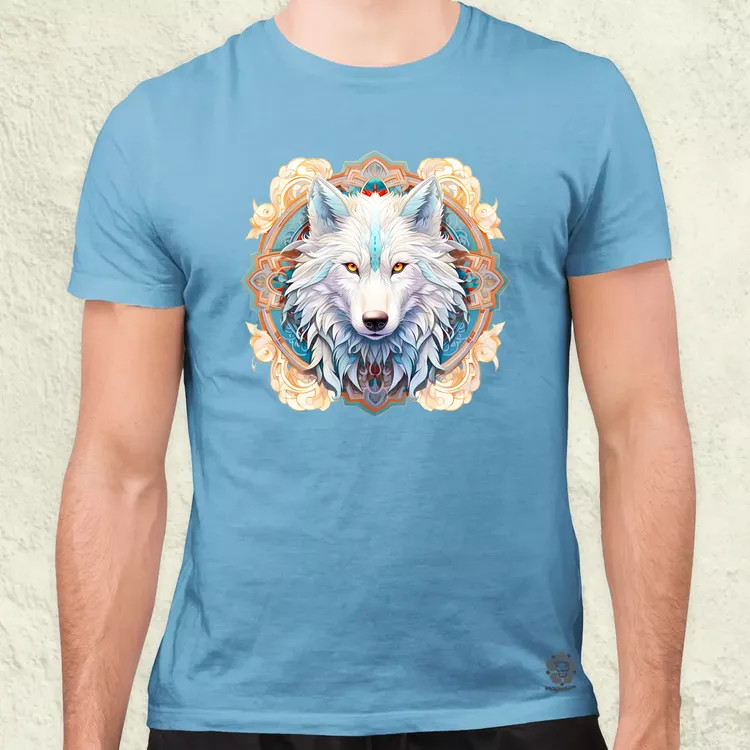 Farkas mandala fantázia v2 férfi póló