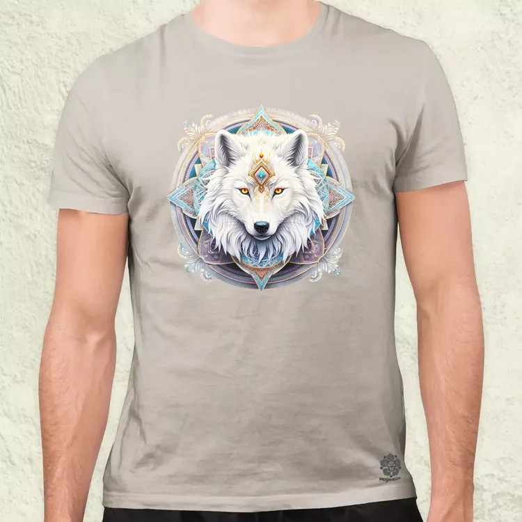 Farkas mandala fantázia v3 férfi póló