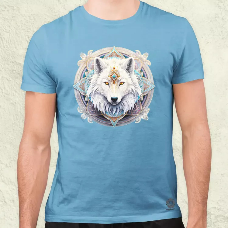 Farkas mandala fantázia v3 férfi póló