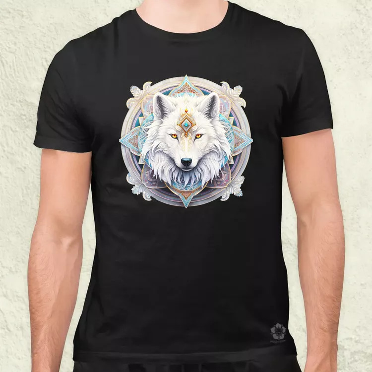 Farkas mandala fantázia v3 férfi póló