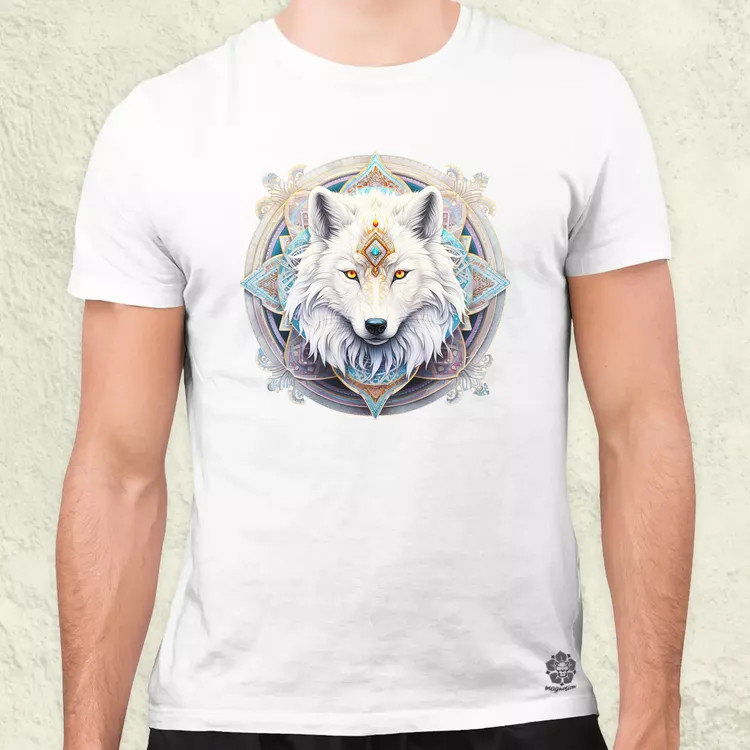 Farkas mandala fantázia v3 férfi póló