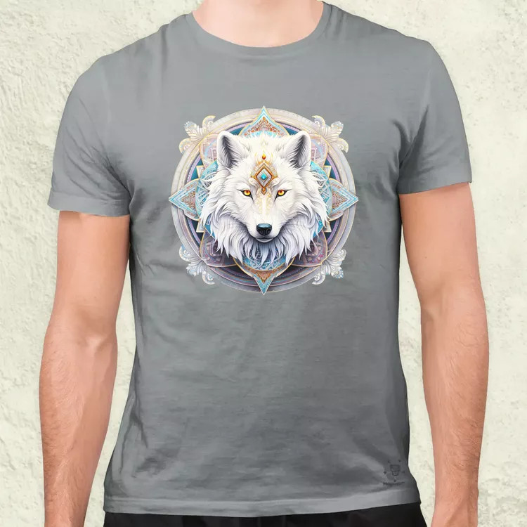 Farkas mandala fantázia v3 férfi póló