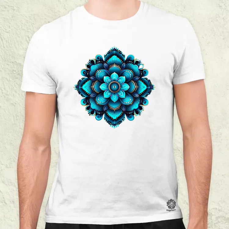 Henna Mandala v1 férfi póló