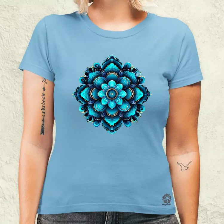 Henna Mandala v1 női póló