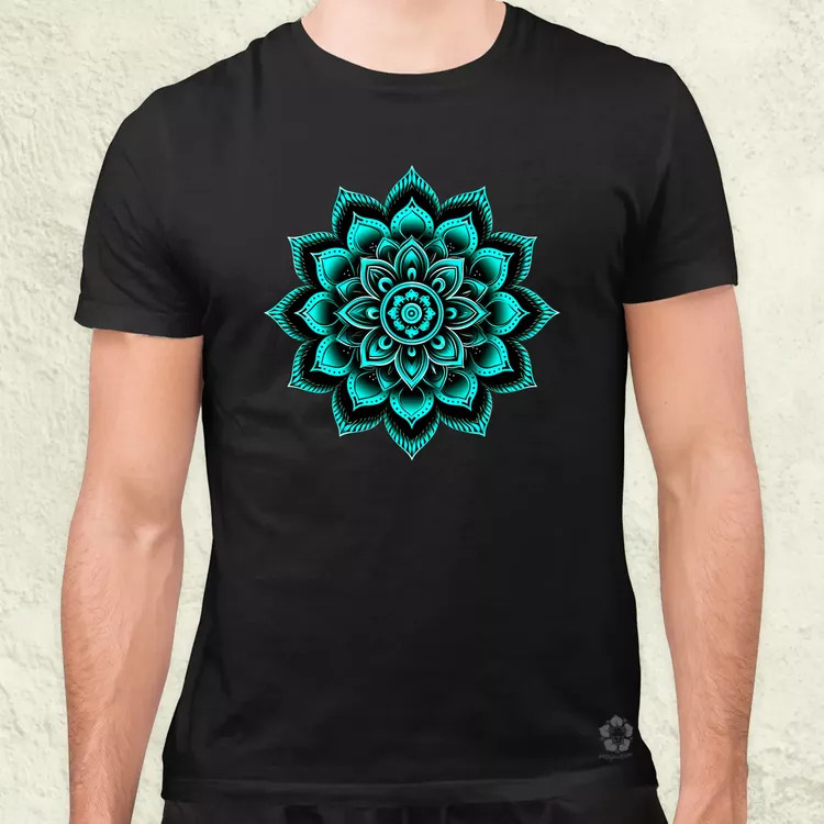 Henna Mandala v2 férfi póló