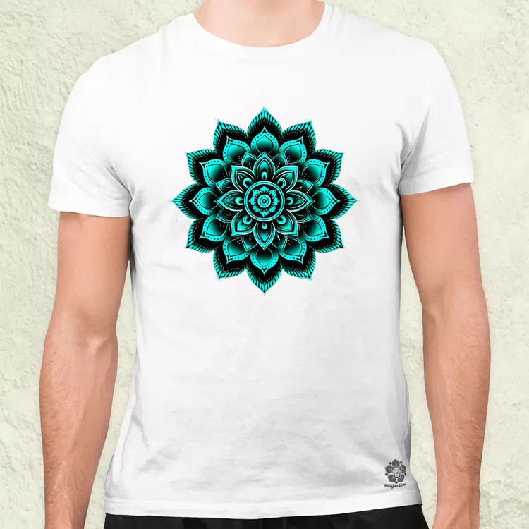Henna Mandala v2 férfi póló