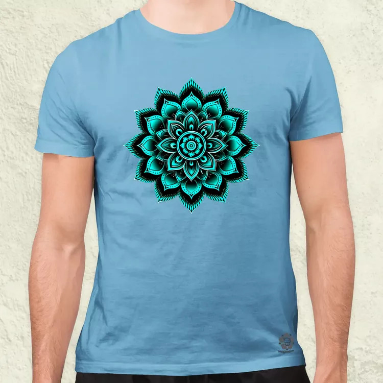 Henna Mandala v2 férfi póló