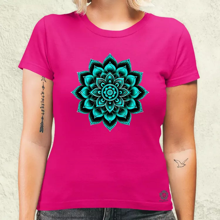 Henna Mandala v2 női póló
