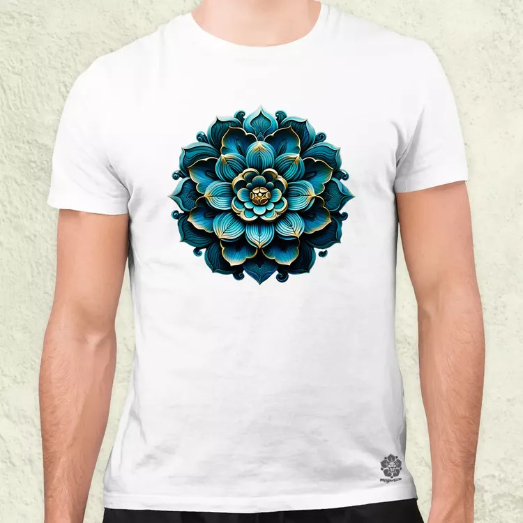 Henna Mandala v3 férfi póló