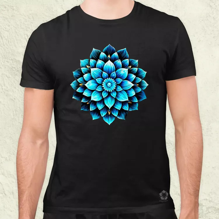 Henna Mandala v4 férfi póló
