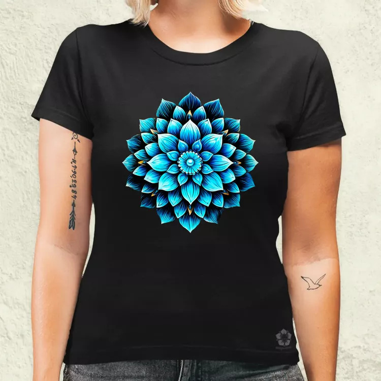 Henna Mandala v4 női póló