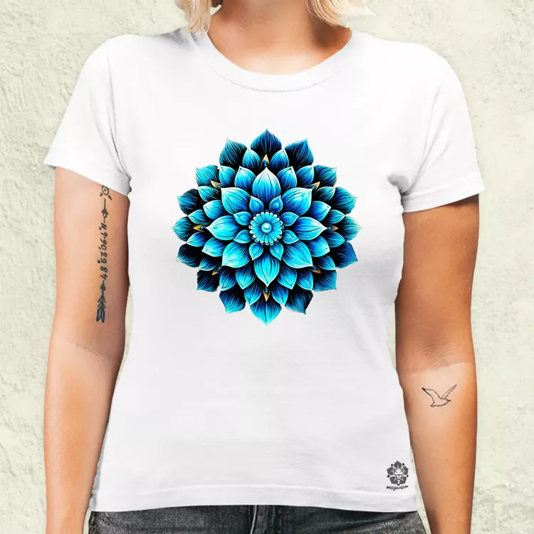 Henna Mandala v4 női póló