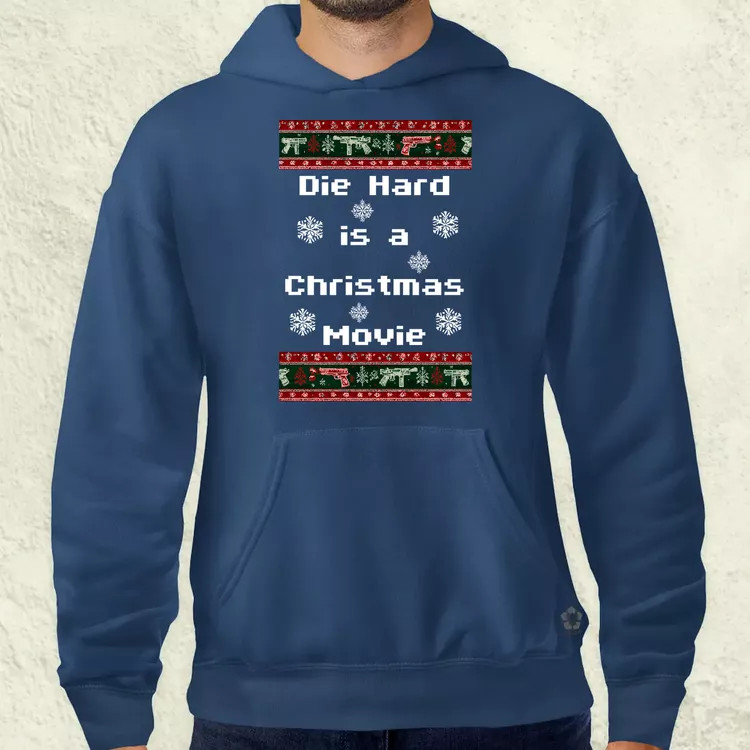 Die Hard XMAS férfi pulóver