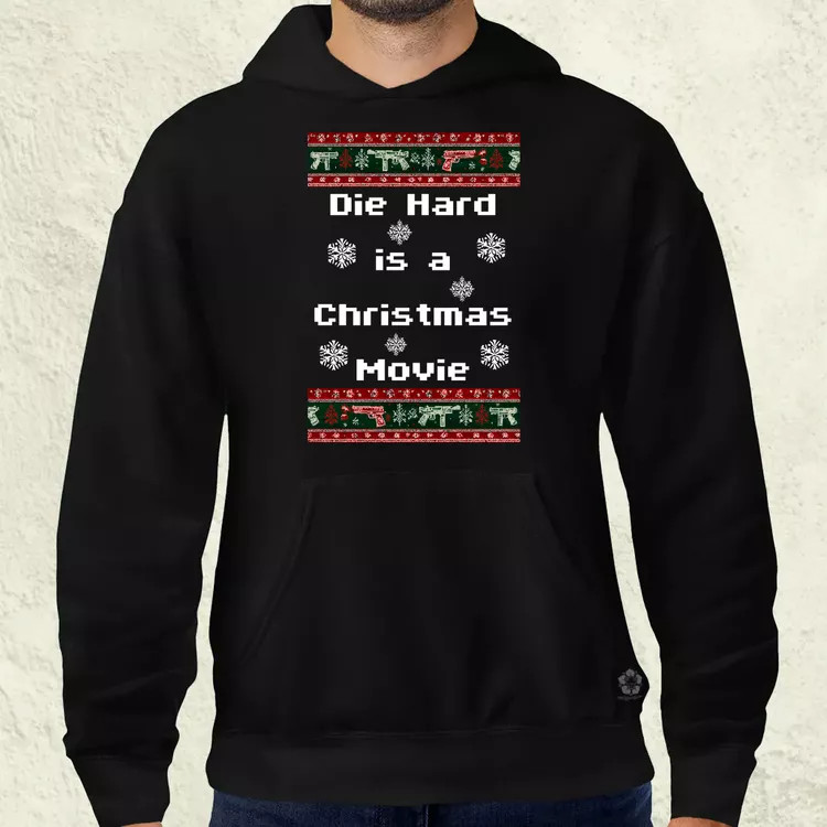 Die Hard XMAS férfi pulóver