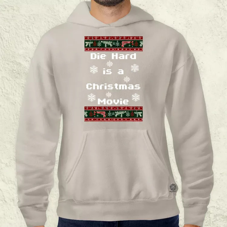 Die Hard XMAS férfi pulóver