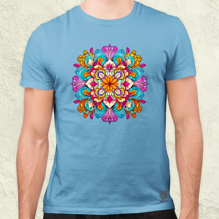 Mandala fantázia v3 férfi póló