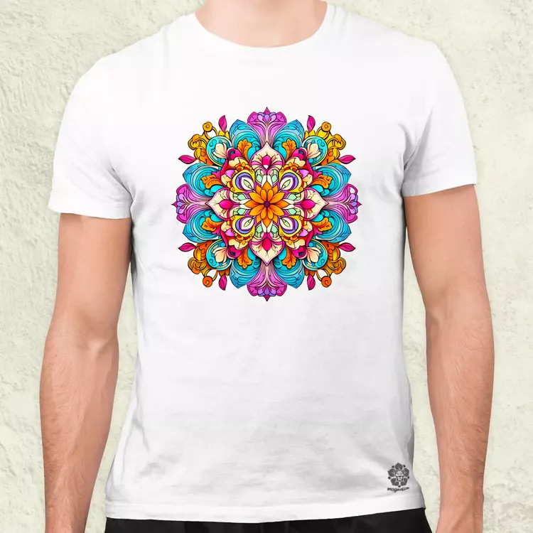 Mandala fantázia v3 férfi póló
