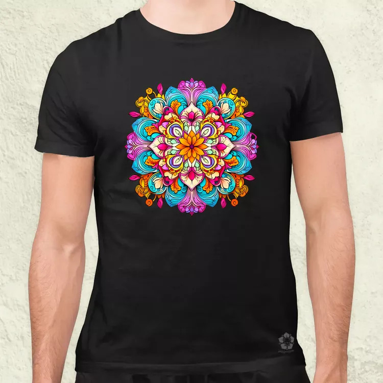 Mandala fantázia v3 férfi póló