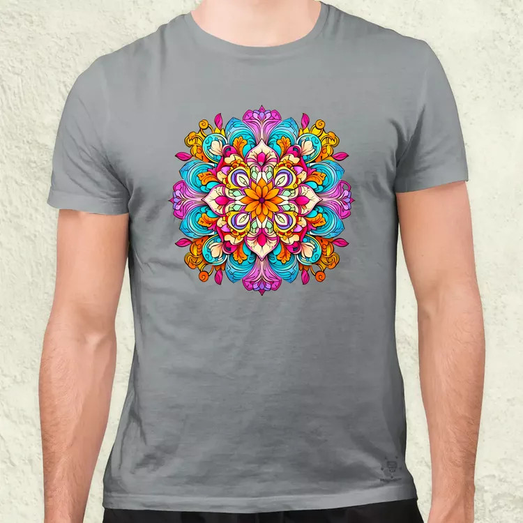 Mandala fantázia v3 férfi póló