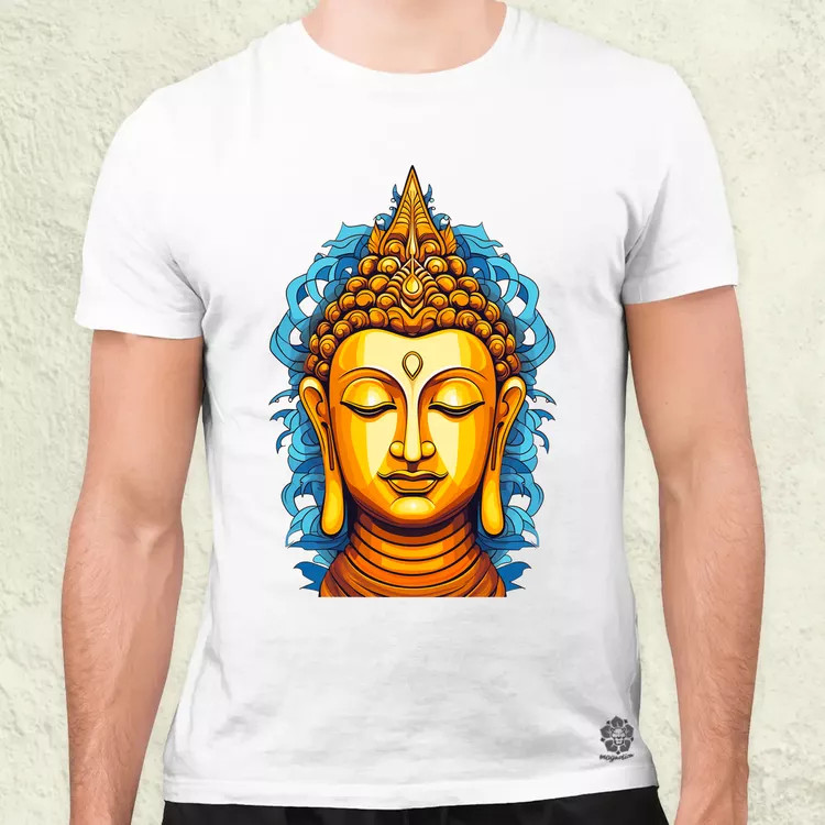 Pop art Buddha szobor v1 férfi póló