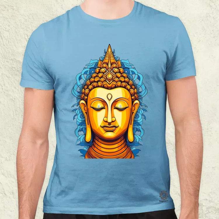 Pop art Buddha szobor v1 férfi póló
