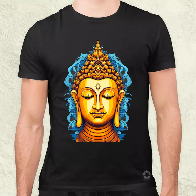 Pop art Buddha szobor v1 férfi póló
