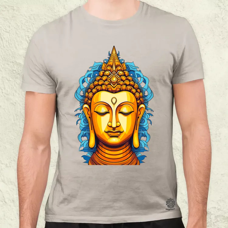 Pop art Buddha szobor v1 férfi póló