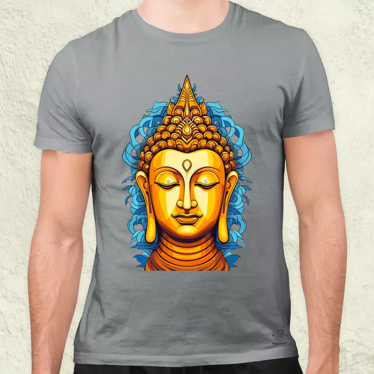 Pop art Buddha szobor v1 férfi póló