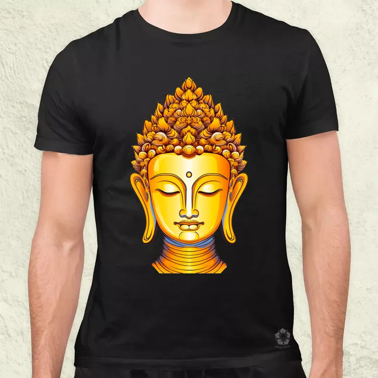 Pop art Buddha szobor v3 férfi póló