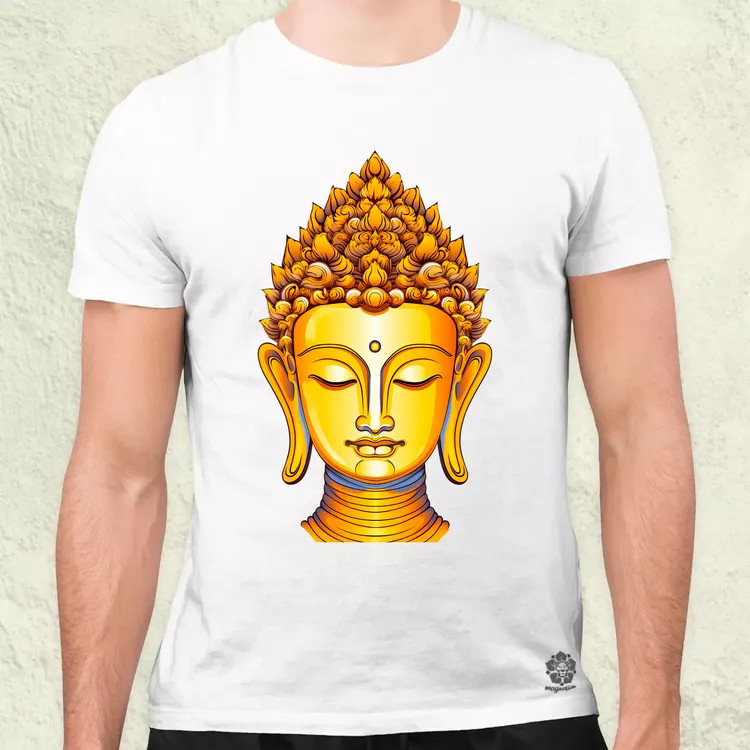 Pop art Buddha szobor v3 férfi póló