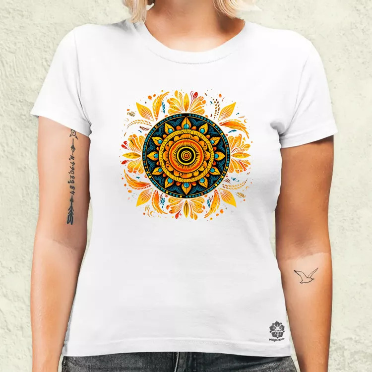 Részletes Mandala v3 női póló