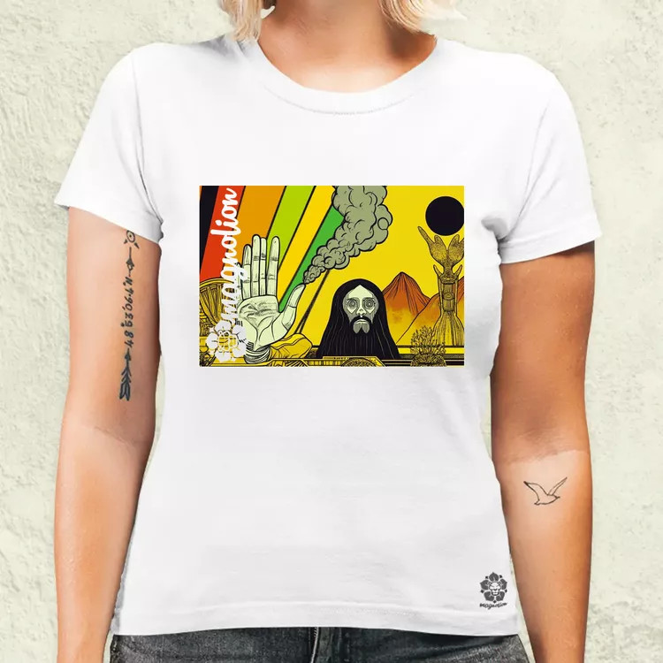 Spirituális béke v19 női póló
