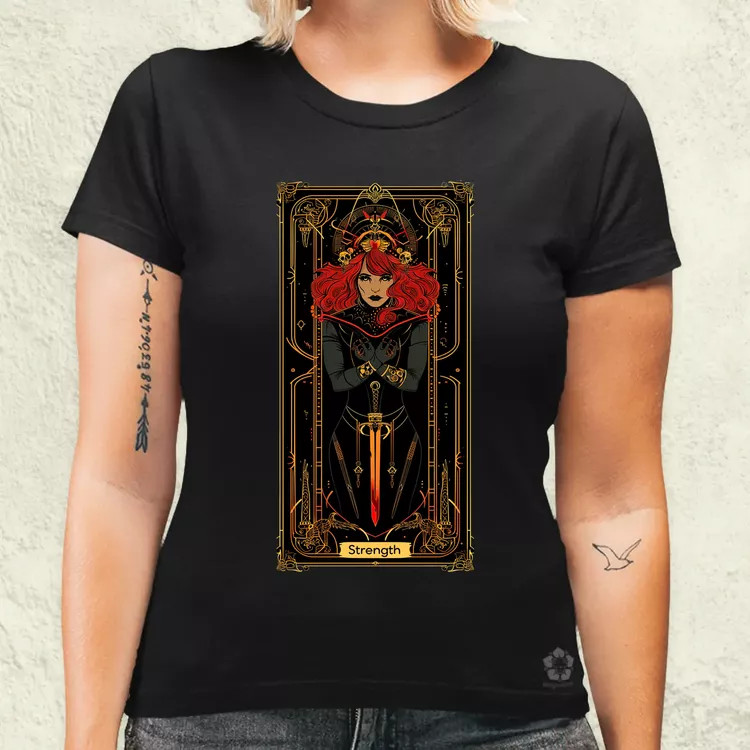 Tarot erő v1 női póló