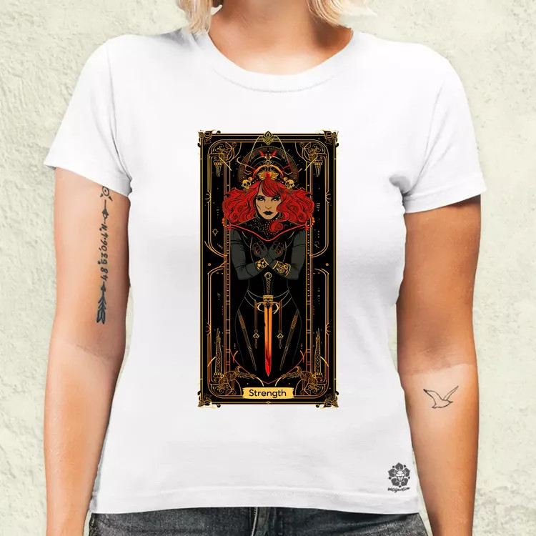 Tarot erő v1 női póló