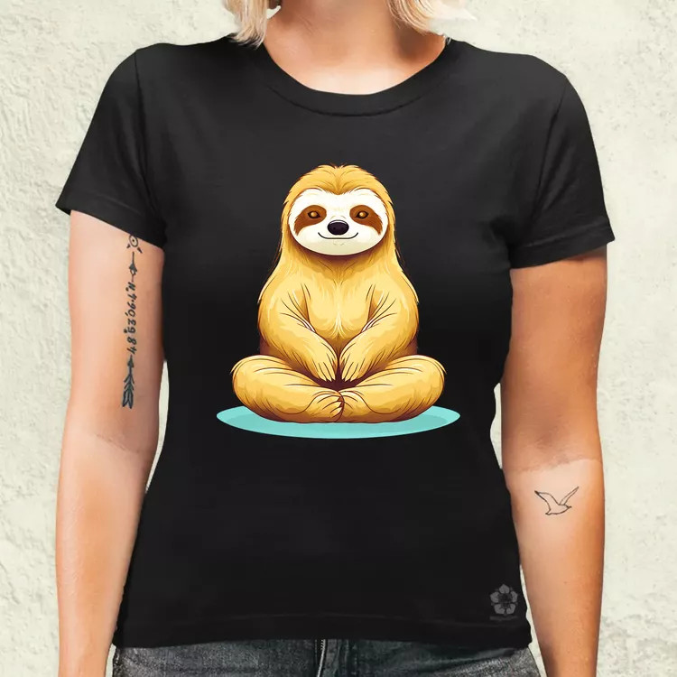 Zen lajhár v1 női póló