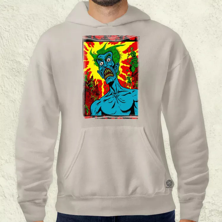 Basil Wolverton fanart v10 férfi pulóver