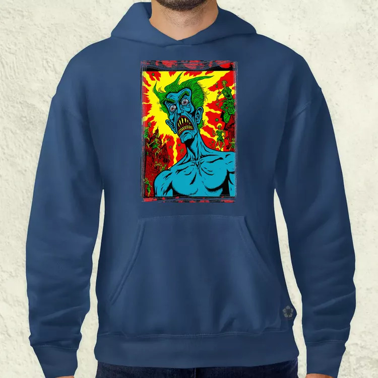 Basil Wolverton fanart v10 férfi pulóver