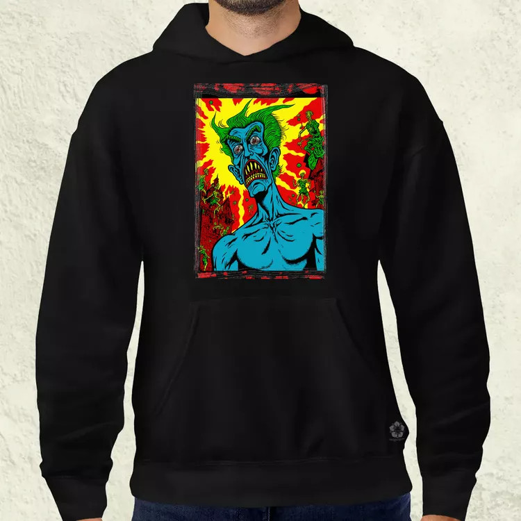 Basil Wolverton fanart v10 férfi pulóver