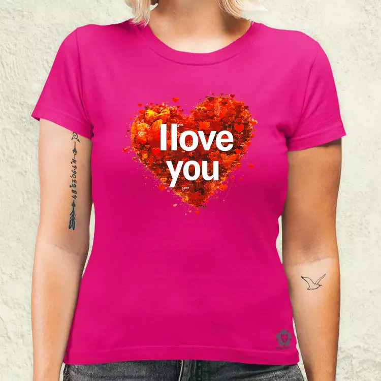 I love U v1 női póló