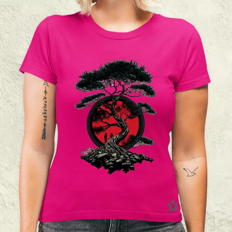 Bonsai fantázia női póló