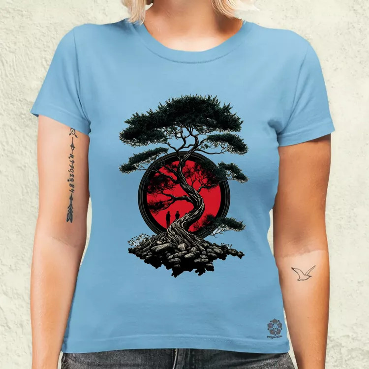 Bonsai fantázia női póló