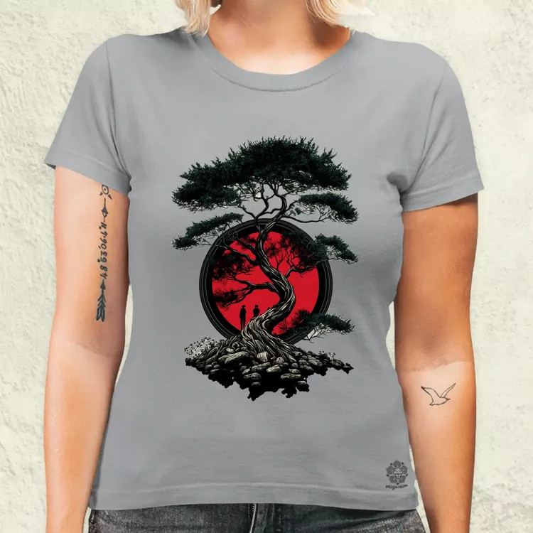 Bonsai fantázia női póló