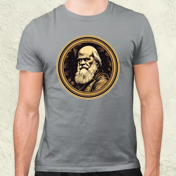 Charles Darwin v3 férfi póló