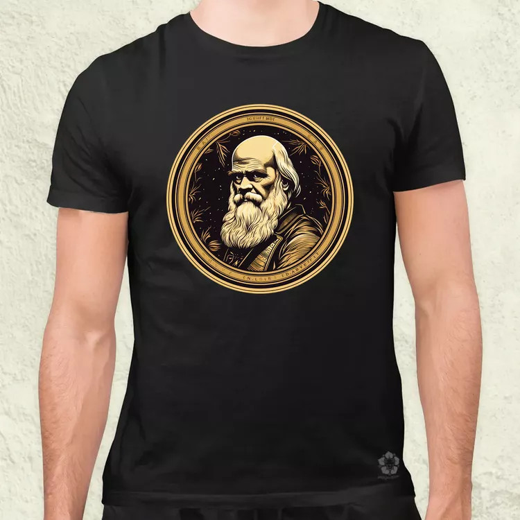 Charles Darwin v3 férfi póló